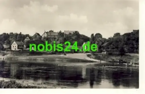 04874 Belgern Elbe Fährhaus *ca.1958