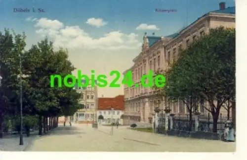 04720 Döbeln Körnerplatz o 18.7.1915