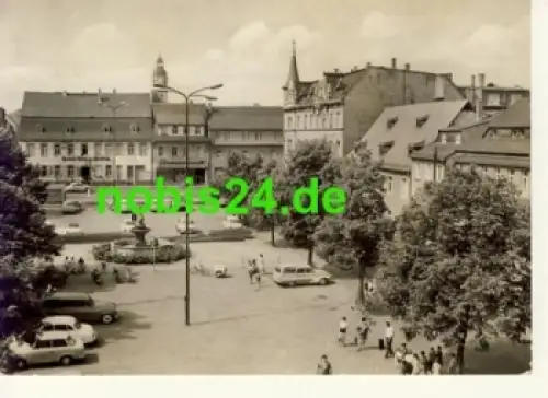 04654 Frohburg Geithain Marktplatz o 1977