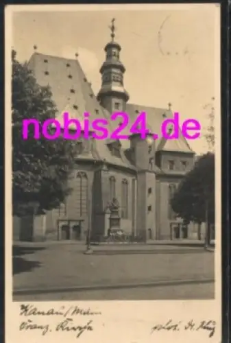 63450 Hanau Franz. Kirche o 2.11.1935