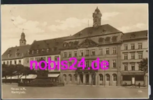 63450 Hanau Main Marktplatz Sparkasse o 7.7.1927