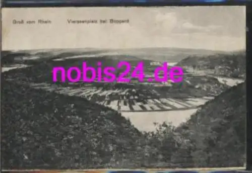 56154 Vierseenplatz bei Boppard Rhein *ca.1920