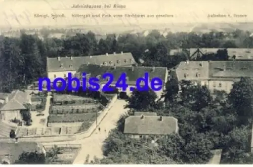 01594 Jahnishausen Riesa Rittergut Schloss o 1915