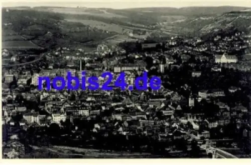 07751 Jena Luftbildaufnahme Ansichtskarte * ca.1940