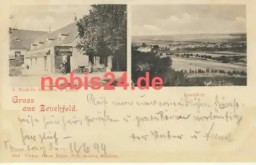 06632 Zeuchfeld Gasthaus Linde  o 12.6.1899