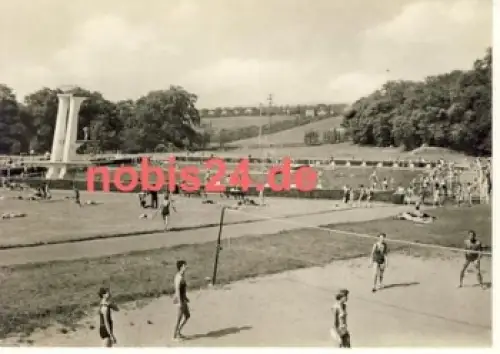 06667 Weißenfels Volksschwimmbad *ca.1970