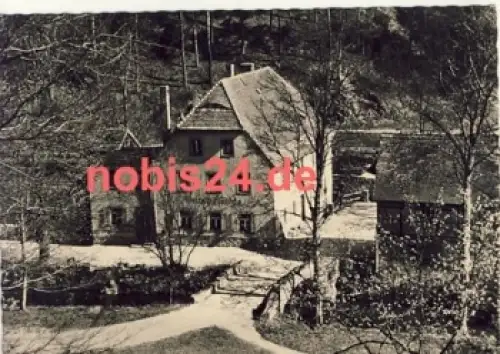 01454 Liegau-Augustusbad Radeberg Grundmühle o um 1961