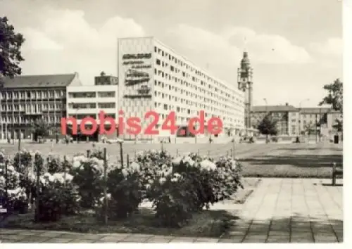 06810 Dessau Scheibe Nord Wilhelm Pieck Strasse *ca.1972