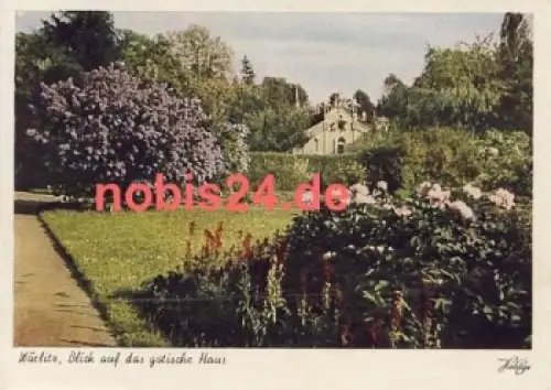 06786 Wörlitz Park Gotisches Haus *ca.1955