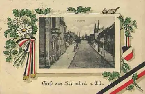 39218 Schönebeck Breiteweg Patriotika 1.WK  o 28.10.15