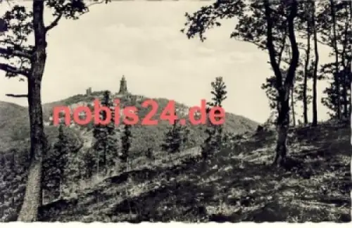 06567 Kyffhäuser vom Gietenkopf o 19.5.1958