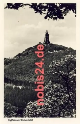 06567 Kyffhäuser Denkmal Wolwedatal *ca.1950