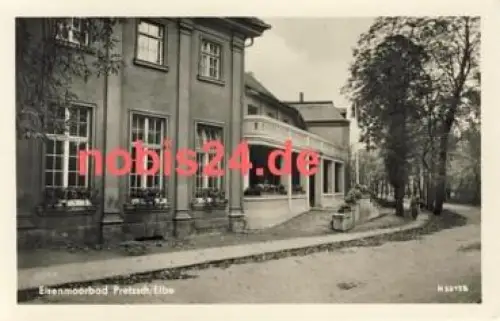 06909 Pretzsch Elbe Eisenmoorbad Ansichtskarte *ca.1958