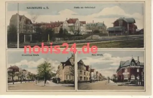 06618 Naumburg Ost Bahnhof *ca.1910