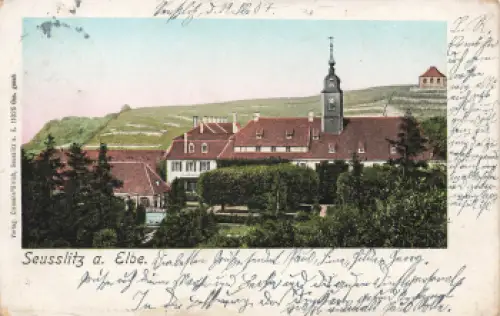 01612 Seußlitz Elbe o 1907