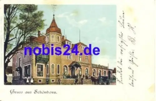 01465 Schönborn Gasthaus o 1904