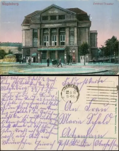 Magdeburg Zentral-Theater o 22.6.1918