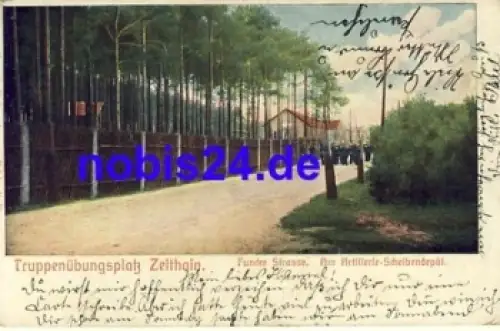 01619 Zeithain Truppenübungsplatz Militär o 1906