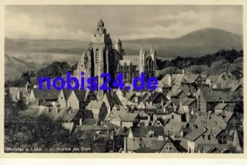 35576 Wetzlar Lahn Partie am Dom *ca.1930