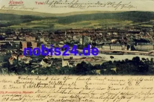 Hameln Totalansicht o 1901