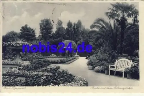 31812 Bad Pyrmont Palmengarten o 1931