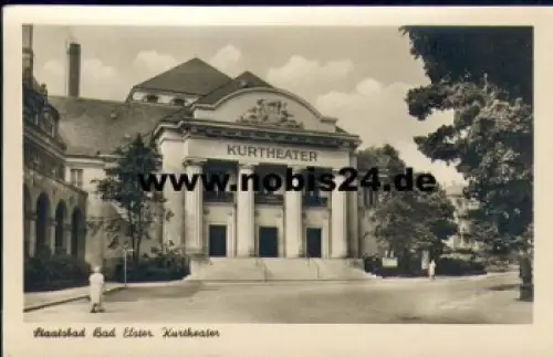 08645 Bad Elster Kurtheater o 9.2.1957