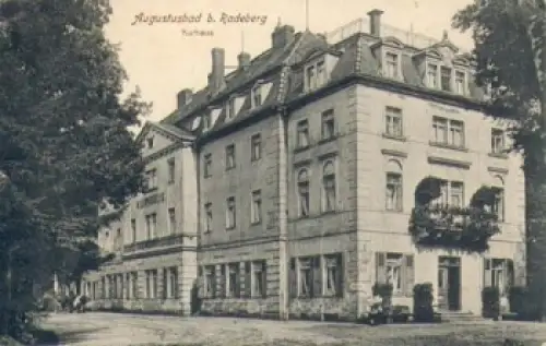 01454 Liegau-Augustusbad Radeberg Kurhaus o 1.10.1924