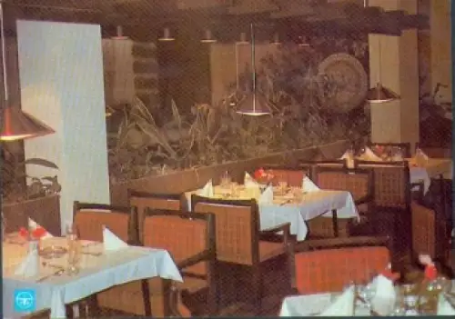 19395 Plau am See Betriebsferienheim BMK Restaurant * ca. 1979