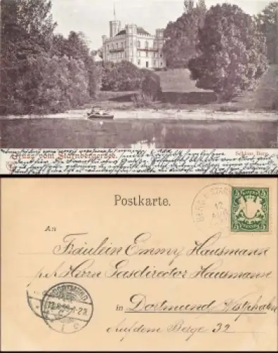 82402 Schloss Berg Starnbergersee o 12.8.1899