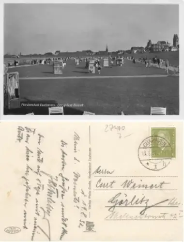 Cuxhaven der grüne Strand  o 19.8.1932