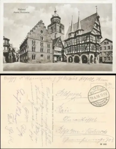 36304 Alsfeld Markt o 19.6.1918