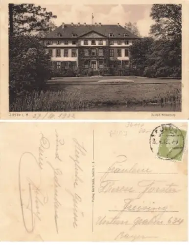 36110 Schlitz Schloß Hallenburg o 26.4.1932