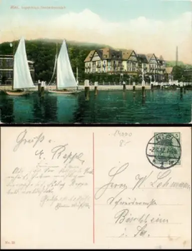 Kiel Logierhaus Seebadeanstalt o 2.6.1912