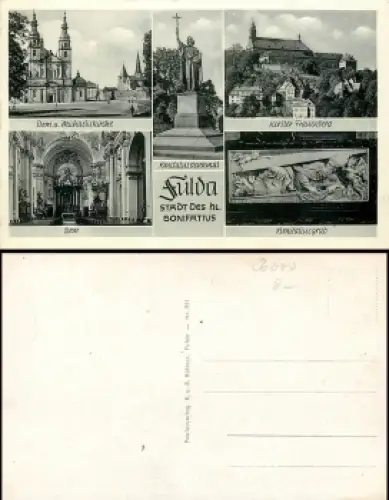Fulda Mehrbildkarte * um 1940