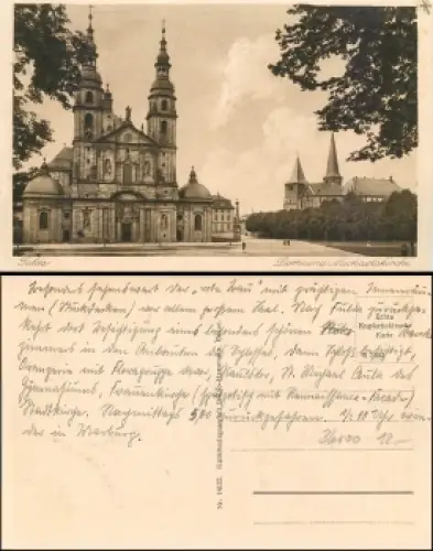 Fulda Dom und Michaeliskirche gebr. ca.1920