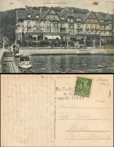 Kiel Logierhaus Seebadeanstalt o ca.1922