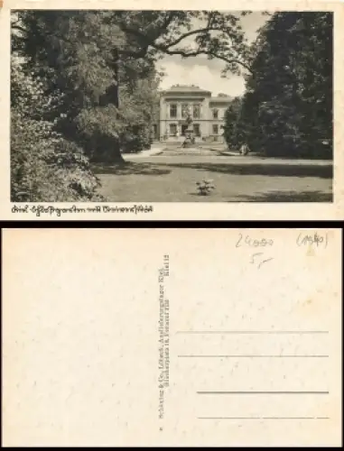 Kiel Schloßgarten mit Universität * ca.1930