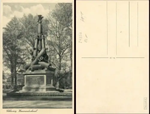 24837 Schleswig Kanonendenkmal * ca.1930