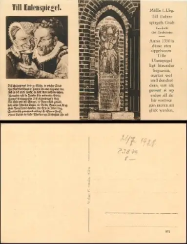 23879 Mölln Till Eulenspiegels Grab *ca.1920