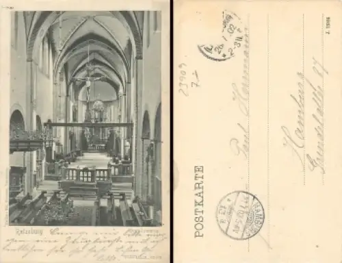 23909 Ratzeburg Dom-Inneres o 27.7.1902
