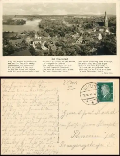 23701 Eutin mit Gedicht o 10.6.1930