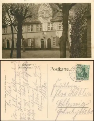 Lübeck Füchtingshof o 25.1.1913