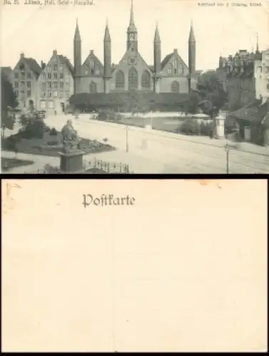 Lübeck Hl Geist Hospital * um 1915