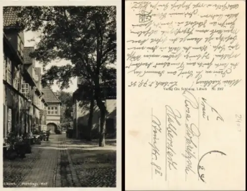 Lübeck Füchtings-Hof o 7.9.1935