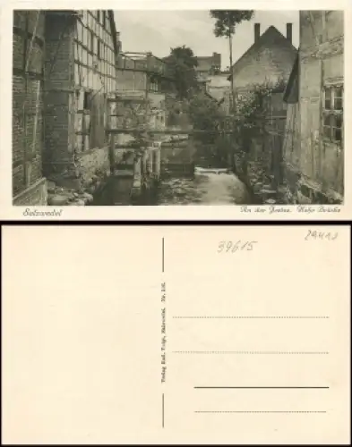 29410 Salzwedel An der Jeetze Hohe Brücke *ca.1930