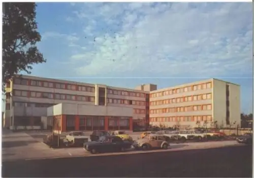 32500 Bad Oeynhausen Kurklinik mit VW Käfer, o 6.4.1978