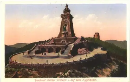 06567 Kyffhäuser Denkmal Kaiser Wilhelm I. * ca. 1920