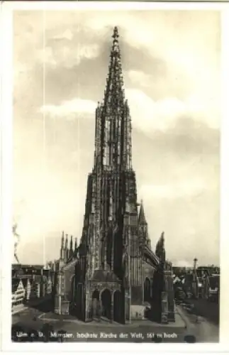 Ulm Donau Münster * ca. 1930