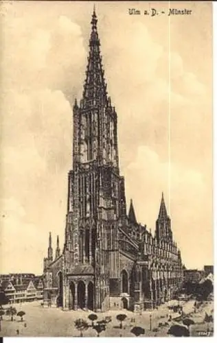 Ulm Donau Münster * ca. 1920