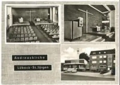 Lübeck St. Jürgen Andreaskirche * ca. 1970